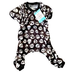 Small dog skull outfit